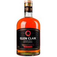 Виски Glen Clan 100% malt, 40% 0.7л (AS8000020017099): Объем, л 0.7