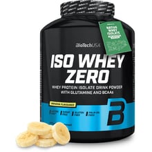 Протеїн BioTechUSA Iso Whey Zero 2270 g / 90 servings / Banana: Вид сироваткові