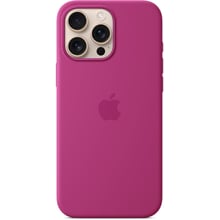 Чохол для iPhone Apple iPhone 16 Pro Max Silicone Case with MagSafe - Fuchsia (MYYX3ZM/A): Колір розовый