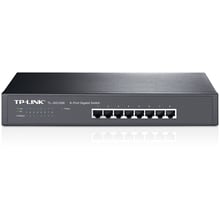 Сетевой коммутатор TP-Link TL-SG1008: Порты только Gigabit Ethernet (10/100/1000)