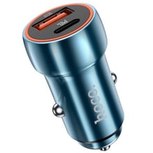 Зарядний пристрій Hoco Car Charger USB+USB-C Z46A PD+QC 3A 20W Blue: Особливості Быстрая зарядка, Power Delivery (PD)