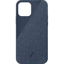 Аксесуар для iPhone Native Union Clic Canvas Case Indigo (CCAV-IND-NP20M) for iPhone 12 / iPhone 12 Pro: Колір синій