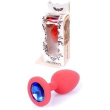 Анальна пробка Boss Series - Jewellery Red Silicon PLUG Medium Blue (BS6400084): Для кого Унисекс