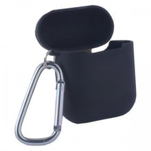 Чехол для наушников COTEetCI Case TPU with Belt Black (CS8113-BK) for AirPods: Тип Чехол