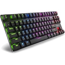 Клавиатура Sharkoon PureWriter TKL Black: Подключение проводное