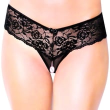 Жіночі трусики SoftLine - Thongs 2440, S/M (black): Для кого Для женщин