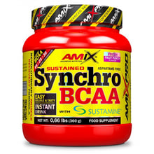 Амінокислота для спорту Amix Pro Synchro BCAA plus Sustamine 300 g/30 servings/Fruit Punch: Тип BCAA