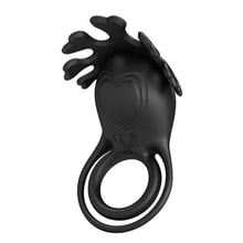 Віброкільце для члена Pretty Love Vibrant Penis Ring Ruben Black: Виробник LYBAILE