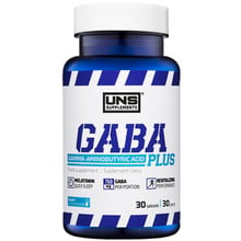 Амінокислота для спорту UNS GABA Plus 30 tabs: Тип комплексні