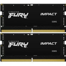 Kingston FURY 32 GB (2x16GB) SO-DIMM DDR5 5600 MHz Impact (KF556S40IBK2-32): Тип DDR5