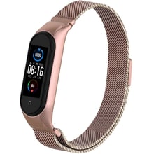 Ремінець ArmorStandart Milanese Magnetic Band 503 Rose Gold (ARM57183) for Xiaomi Mi Smart Band 5/6: Тип Ремешок