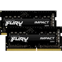 Kingston FURY 32 GB (2x16GB) SO-DIMM DDR4 3200 MHz Impact (KF432S20IBK2/32): Тип DDR4