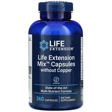 Life Extension Mix Мульти-поживна формула з додаванням ніацину 360 капсул: Тип Комплексные