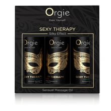 Набір масажних олій з ароматами-афродизіаками Orgie SEXY THERAPY (3х30 мл): Тип Масло