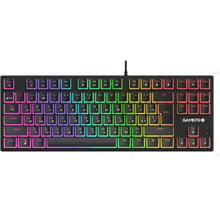 Клавіатура GamePro MK80R Blue Switch RGB USB Black: Підключення проводное