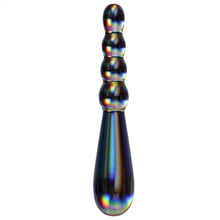 Фаллоимитатор LoveToy Twilight Gleam Glass Dildo Rising Ripples: Назначение Вагинальные