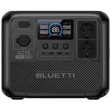 Зарядна станція Bluetti AC70 768Wh 1000W: Ємність акумулятора, Вт/год 768