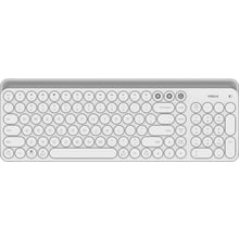 Клавиатура Xiaomi MiiiW AIR85 Plus MWBK01 Keyboard Bluetooth Dual Mode White: Подключение беспроводное