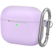 Чохол KeyBudz Elevate Series Keychain Lavender (AP3_S5_LVD) для Apple AirPods 3: Тип Чехол