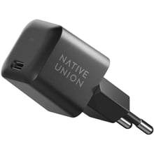 Зарядний пристрій Native Union USB-C Wall Charger GaN 30W Black (FAST-PD30-2-BLK-EU): Особливості Быстрая зарядка, USB-C, Power Delivery (PD)