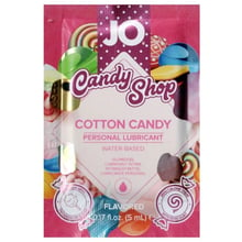 Пробник лубриканта на водной основе System JO H2O - Candy Shop - Cotton Candy, 5 мл: Для кого Унисекс