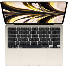 Apple MacBook Air 13" M2 512Gb Starlight (MLY23UA/A) 2022 : Екран 13.6" (2560x1664) / IPS / Технология True Tone