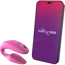 Инновационный смарт-вибратор We-Vibe Sync 2 Pink: Для кого Для пары