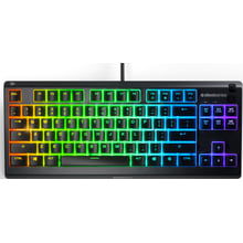 Клавіатура SteelSeries Apex 3 TKL UA (SS64831): Підключення проводное