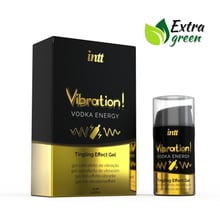 Рідкий вібратор Intt Vibration Vodka EXTRA GREEN зі смаком горілки, 15 мл: Виробник Intt