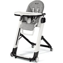 Стільчик для годування Peg-Perego Siesta Follow Me Wonder Grey сірий плямостійкий (IH03000000WD53): Тип классический стульчик