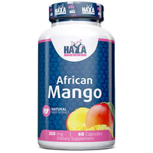 Haya Labs African Mango 350 мг Африканский манго 60 капсул: Производитель Haya Labs