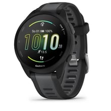 Смарт-годинник Garmin Forerunner 165 Music Black/Slate Grey (010-02863-30): Дисплей 1.2" AMOLED (390x390)