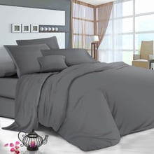 Комплект постельного белья SoundSleep Manner Grey бязь двуспальный евро (93948791): Материал бязь