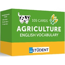 Agriculture English Vocabulary. 105 Cards. Картки для вивчення англійських слів: Виробник English Student