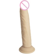 Фаллоимитатор Naked ADDICTION 9" Silicone Dual Density Bendable Dildo - Vanilla: Назначение Вагинальные