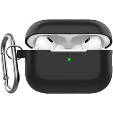 Чехол KeyBudz Elevate Series Keychain Black (APP2_S8_BLK) for AirPods Pro 2: Тип Чехол