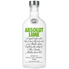 Горілка Absolut Lime 0.7л 40%: Об'єм, л 0.7