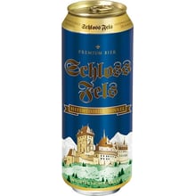 Пиво темное нефильтрованное Schlossfels Hefeweissbier dunkel ж/б 5.2% 0.5л (PLK4054500133535): Объем, л 0.5