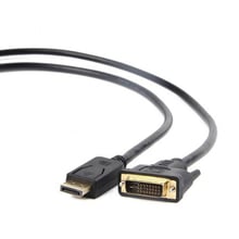 Кабель і перехідник Cablexpert Display Port для DVI 24+1pin 1.0m (CC-DPM-DVIM-1M): Тип кабель