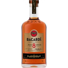 Ром Bacardi Gran Reserva 8 Years Old 0.7л 40% (PLK7610113001516): Об'єм, л 0.7