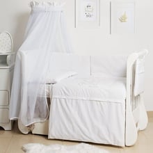 Постільний комплект 8 ел. Twins Dolce Loving bear 4062-D-010, white, білий: Тип постільний комплект