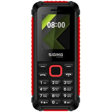 Мобільний телефон Sigma mobile X-style 18 Track black-red (UA UCRF): Дисплей 1.77 '' (128х160)