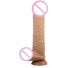 Фалоімітатор LYBAILE Sliding Skin Bendable 10.2" Flesh: Призначення Вагинальные