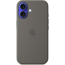 Чохол для iPhone Apple iPhone 16 Silicone Case with MagSafe - Stone Gray (MYY33ZM/A): Колір серый