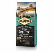 Сухий корм Carnilove Fresh Carp & Trout для дорослих собак 12 кг (8595602527557): Тип Сухий корм