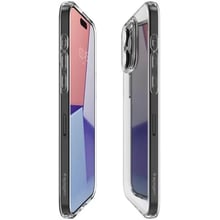 Чехол для iPhone Spigen Crystal Flex Crystal Clear (ACS06481) for iPhone 15: Цвет прозрачный