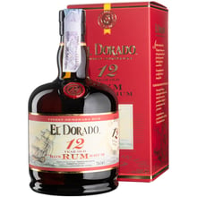 Ром El Dorado 12 Year Old, gift box (0,7 л) (BW12028): Об'єм, л 0.7