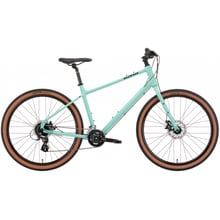 Велосипед Kona Dew Green 27.5" 2022 міський (Mint Green L) (KNA B22DWGR05): Матеріал рами Алюминий