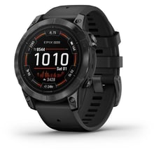 Смарт-часы Garmin Epix Pro (Gen 2) 47mm Slate Grey with Black Band (010-02803-01): Дисплей 1.3 AMOLED (416x416)