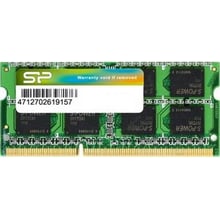 Silicon Power 4 GB SO-DIMM DDR3 1600 MHz (SP004GBSTU160N02): Тип DDR3